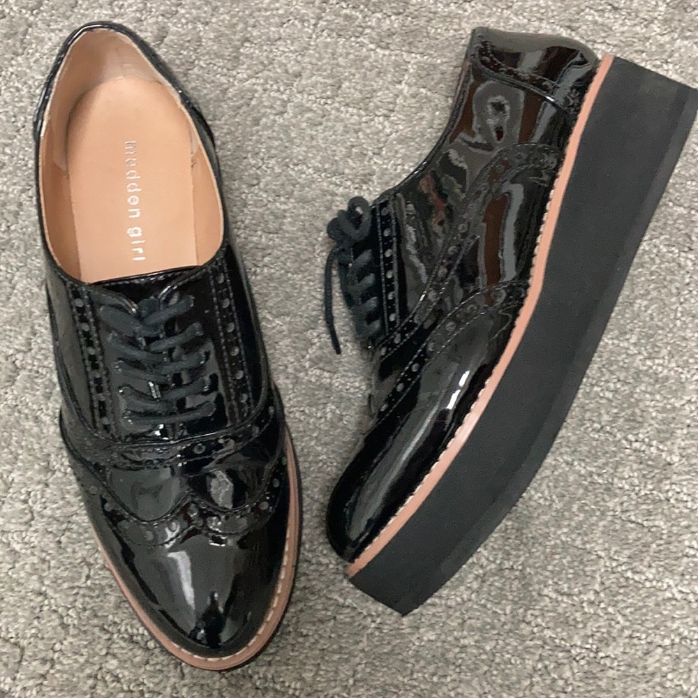 Adorable Madden Girl platform loafers